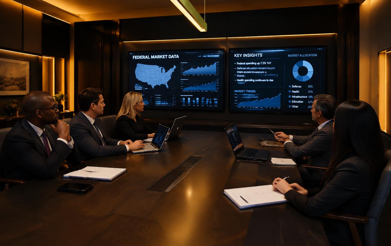 Sunstone advisors reviewing federal market data